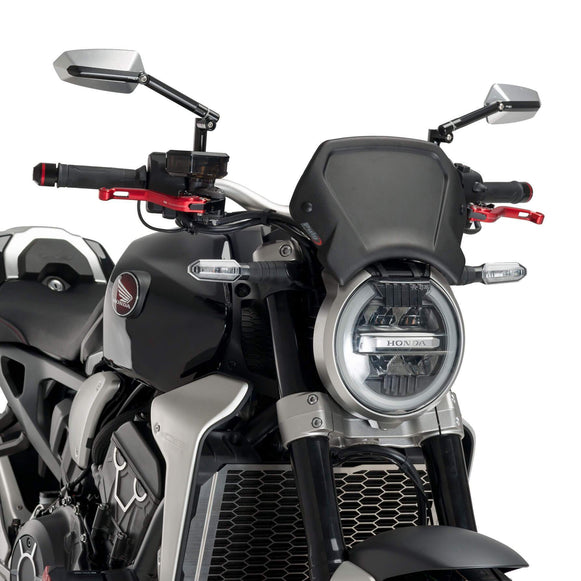 Fly Screen For (Aluminium) Matte Black For Honda CB 1000 R 2018-2020