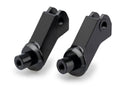 Footpeg Adaptors Rider Black For Triumph Scrambler 400X 2024>Current