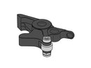 Front Brake Lever Adaptor Black For BMW S1000RR 2023-Current