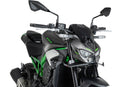 Front Downforce Wings Matt Black For Kawasaki Z900/SE 2025>Current