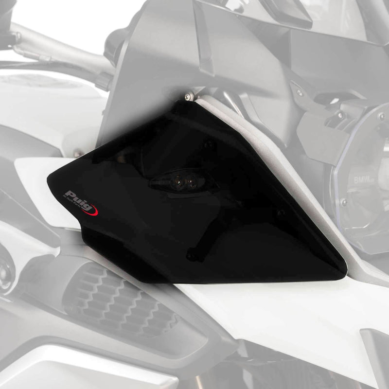 Front Upper Deflectors Dark Smoke For BMW F750 GS 2018-Current