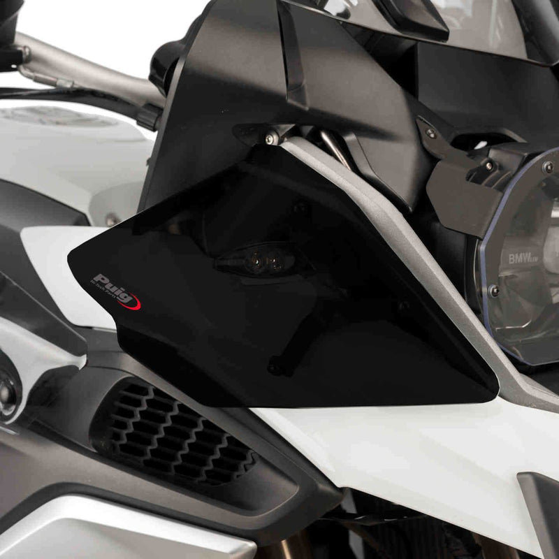 Front Upper Deflectors Dark Smoke For BMW F750 GS 2018-Current