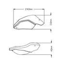 Handguard Extensions Dark Smoke For KTM 890 Adventure 2021-Current