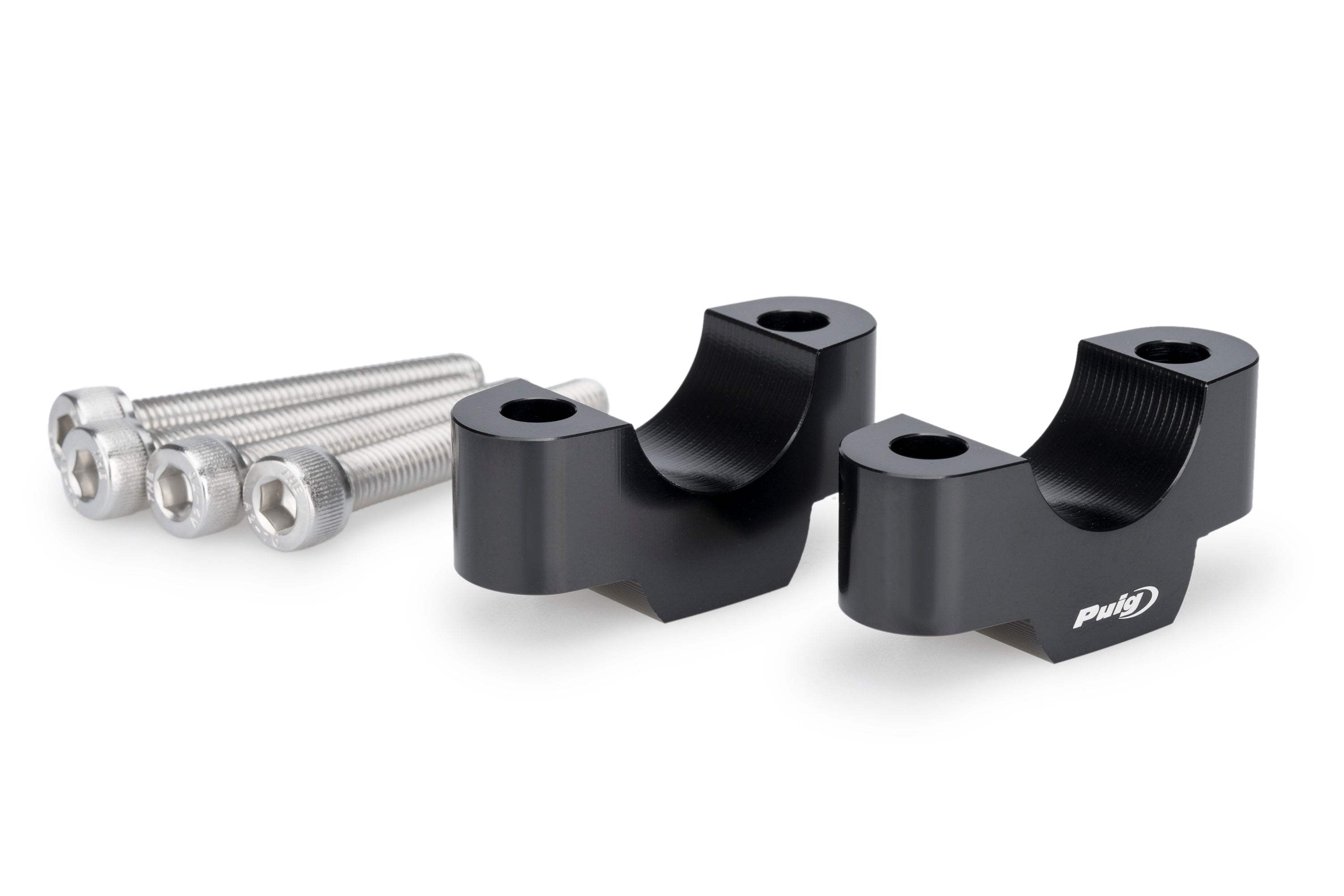 Handlebar Risers - 20mm Rise Black For BMW R 12/R 12 nineT 2024>Curren