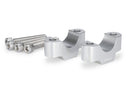 Handlebar Risers - 20mm Rise Silver For BMW R 12/R 12 nineT 2024>Current