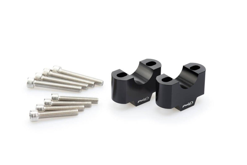 Handlebar Risers - 30mm Rise Black For BMW F 900 R 2020-Current