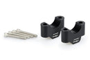 Handlebar Risers - 30mm Rise Black For BMW R 1300 GS 2023-Current