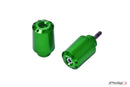 Hi-Tech Long Bar Ends Green For Honda Forza 125 / 350 2021-Current
