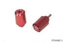Hi-Tech Long Bar Ends Red For Honda Forza 125 / 350 2021-Current