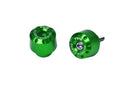 Hi-Tech Short Bar Ends Green  For Honda Forza 125 / 350 2021-Current