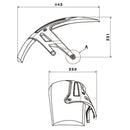 Hugger For Matte Black For BMW R1250 GS Adventure 2018-Current