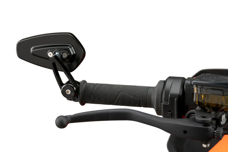 MP2 Bar End Mirror Black