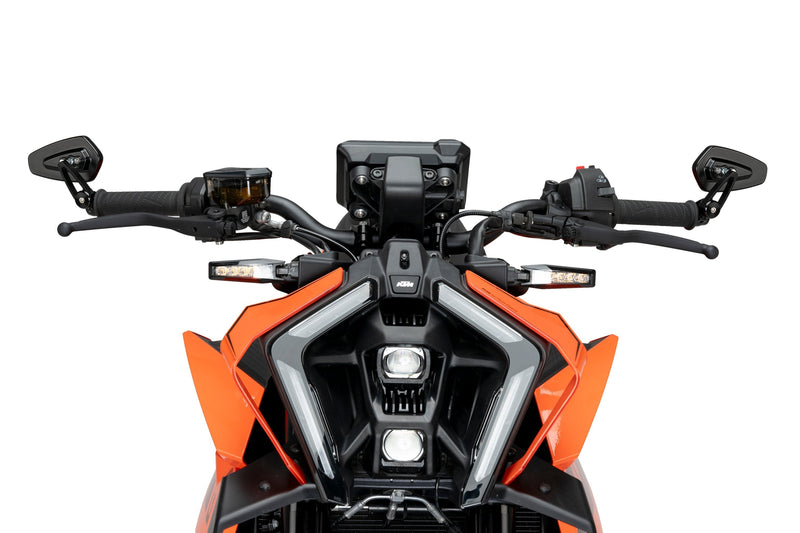 MP2 Bar End Mirror Black
