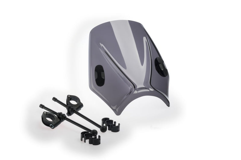Mito Screen Dark Smoke For Moto Guzzi V7 Stone 850 2021-Current