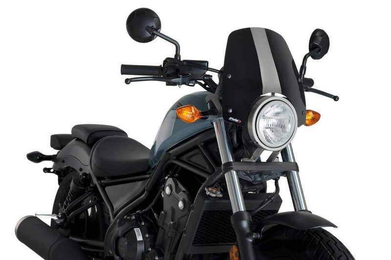Naked Sport Screen Black For Honda CMX 500 Rebel S 2020-2022