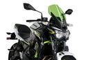 Naked Touring Screen Green For Kawasaki Z 650 2020-Current