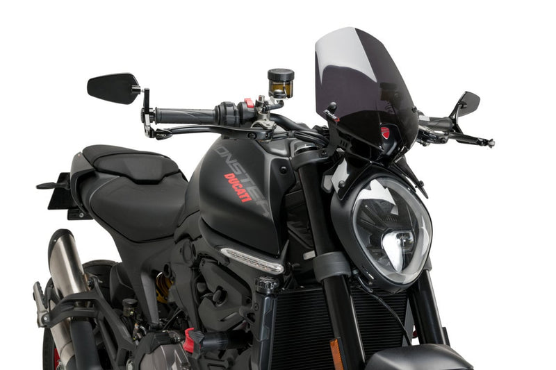 Pro Brake Lever Protector with Mirror Black