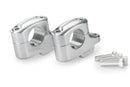 Pullback Handlebar Risers 20 MM Rise / 16 MM Back Silver For BMW S 1000 XR 2024>Current
