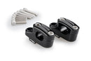 Pullback Handlebar Risers - 25mm Rise / 16mm Back Black For BMW G 310 R 2021-2024