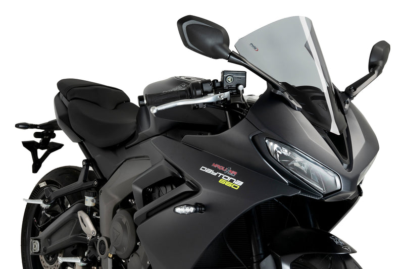 R-Racer Screen Light Smoke For Triumph Daytona 660 2024>Current