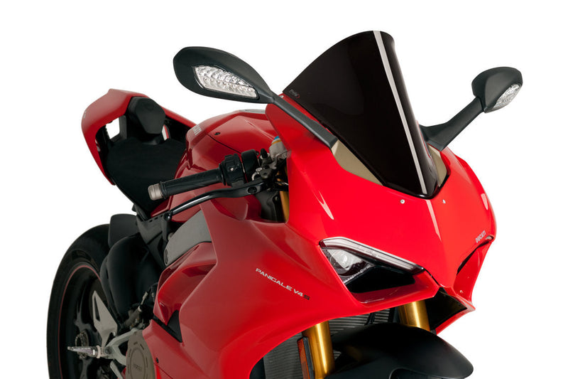 Racing Screen Black (Opaque) For Ducati Panigale V2 2020-Current