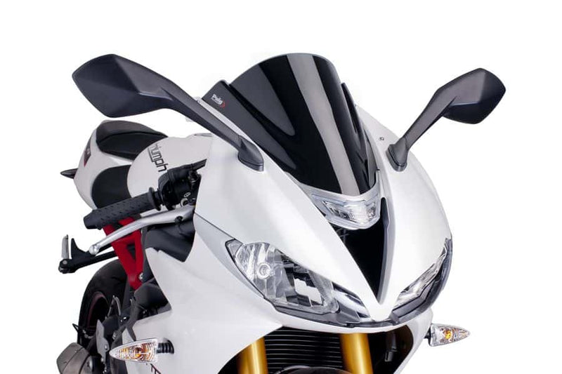 Racing Screen Black (Opaque) For Triumph Daytona 675 2013-2017