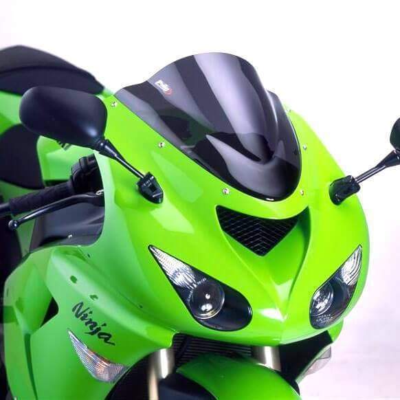 Racing Screen Dark Smoke For Kawasaki Ninja ZX-6R 2005-2008