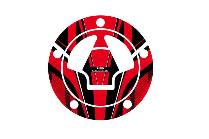 Radikal Fuel Cap Cover Red For Kawasaki Ninja ZX-10R 2006-2015