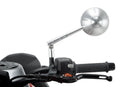 Retro Mirror Left - M10 Fitment For Aluminium