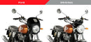 Retro Semi Fairing Black with Black Screen Royal Enfield Interceptor 650 2018-Current