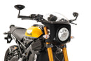 Retro Semi Fairing Carbon Look With Clear Screen For Royal Enfield Interceptor 650 2018>Current