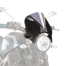 Retrovision Nose Fairing Carbon Look with Light Smoke Screen For Yamaha XSR 700 2016-2018