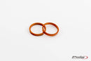Short Bar Ends Replacement Rings Orange