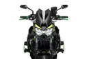 Side Downforce Spoilers Green For Kawasaki Z 650 2020-Current