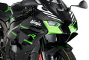 Side Downforce Spoilers - Stick Fit Black For Kawasaki ZX10-R 2021>Current