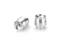 Speed Bar Ends Silver For CFMoto 650 NK 2021-Current