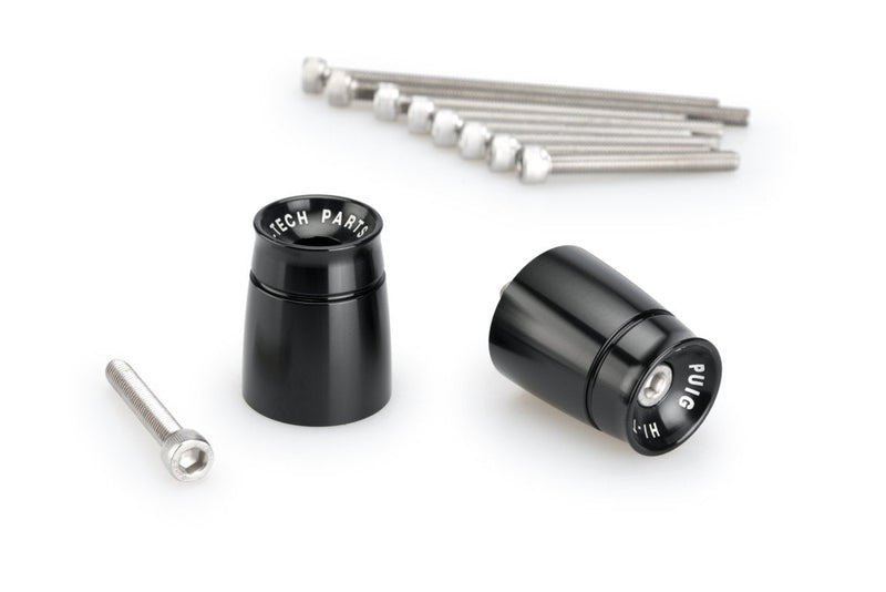 Sport Bar Ends Black For Suzuki Burgman 400 2017-Current