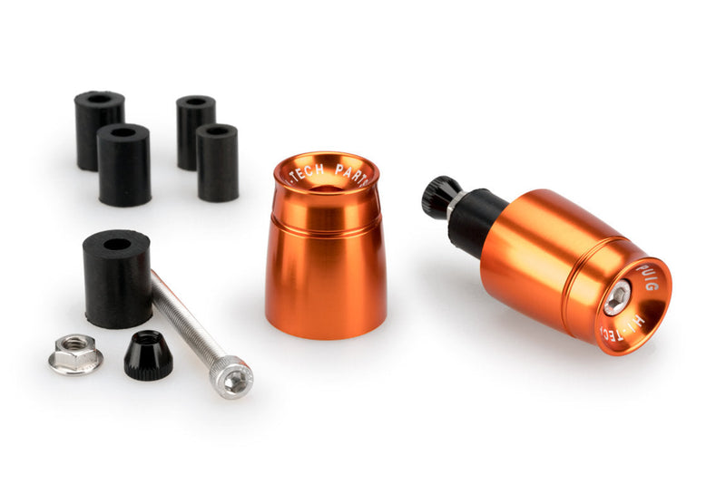 Sport Bar Ends Orange For Aprilia Tuono V4 1100 Factory 2015-2020