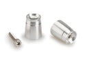 Sport Bar Ends Silver For Yamaha T-Max 560 2022-Current