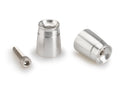 Sport Bar Ends Silver For Kawasaki ER-6F 2009-2016
