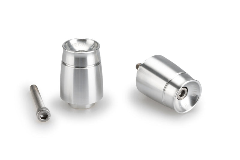 Sport Bar Ends Silver For Yamaha Fazer8 2013-2016