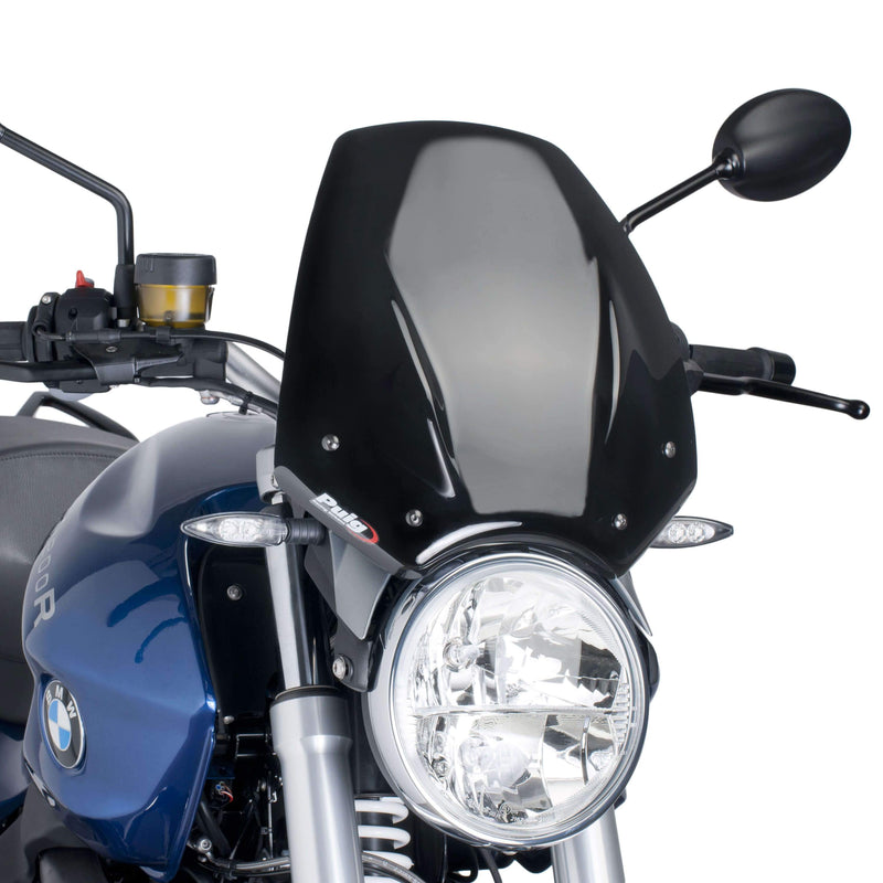 Sport Screen Black (Opaque) For BMW R 1200 R 2006-2014