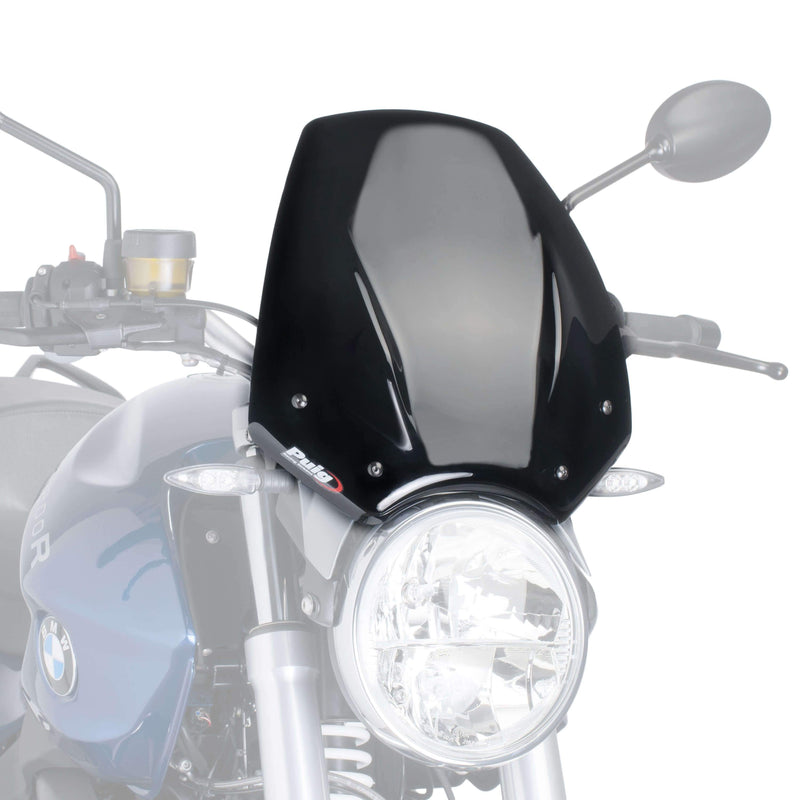 Sport Screen Black (Opaque) For BMW R 1200 R 2006-2014