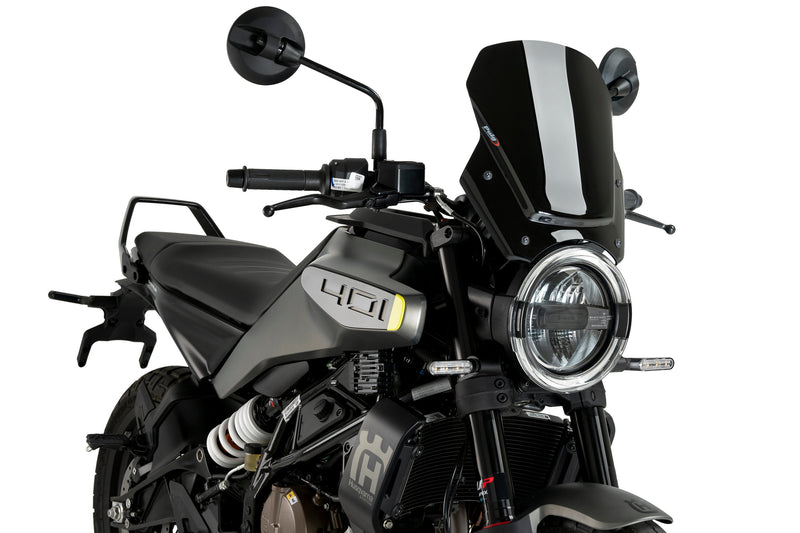 Sport Screen Black (Opaque) For Husqvarna Svartpilen 125/401 2024>Current
