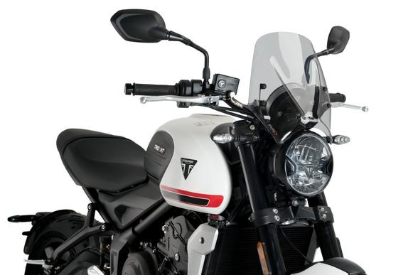 Sport Screen Light Smoke For Triumph Trident 660 2021-Current