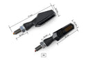 Stick' LED Indicators/Tail Lights/Brake Lights Black