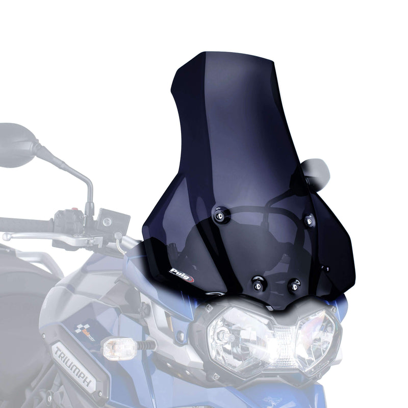 Touring Screen Black (Opaque) For Triumph Explorer 1200 XC/XCX/XRA/Low 2012-2015