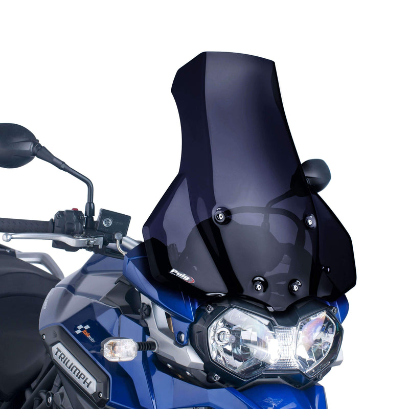 Touring Screen Black (Opaque) For Triumph Explorer 1200 XC/XCX/XRA/Low 2012-2015