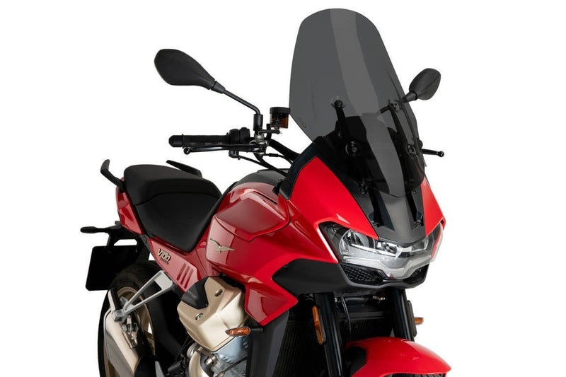 Touring Screen Dark Smoke For Moto Guzzi V100 Mandello  /  S 2023-Current