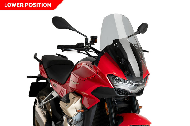 Touring Screen Light Smoke For Moto Guzzi V100 Mandello / S 2023-Current